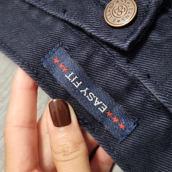 Vintage Bill Blass High Rise Baggy Relaxed Tapered Leg Purple Denim "Mom" Jeans - Picture 6 of 12